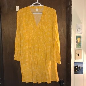 Yellow old navy dress
